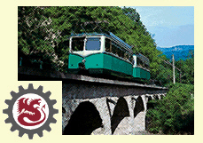 Drachenfelsbahn mit Logo